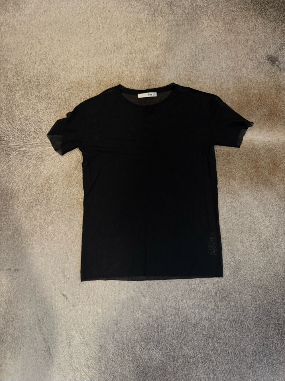 Wilfred Black Crewneck Short Sleeve Tee